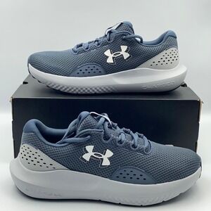 Under Armour UA Charged Surge 4 Grey Running Shoes Men's Size 9 3027000-044 NEW
